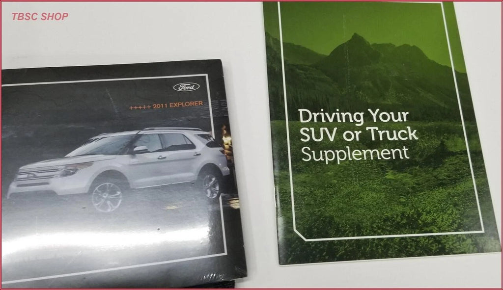 Owners Manual with Case for Ford Explorer (2011)