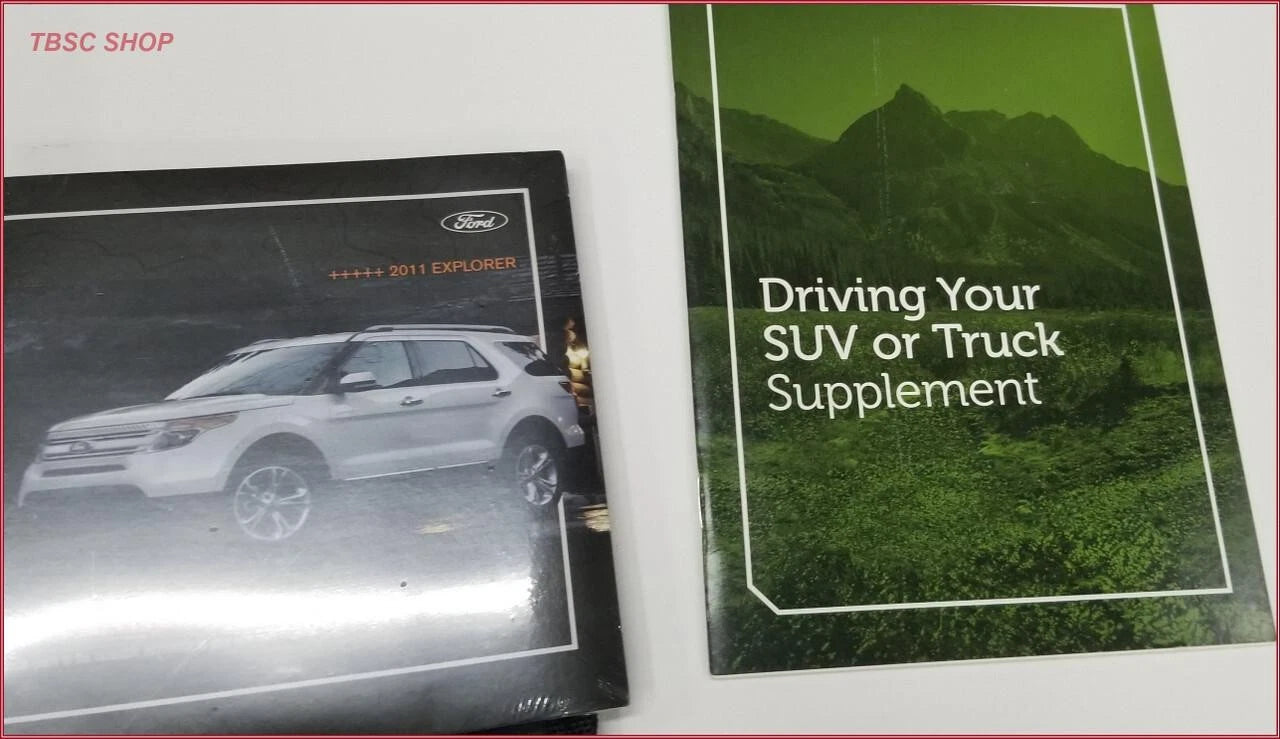 Owners Manual with Case for Ford Explorer (2011)