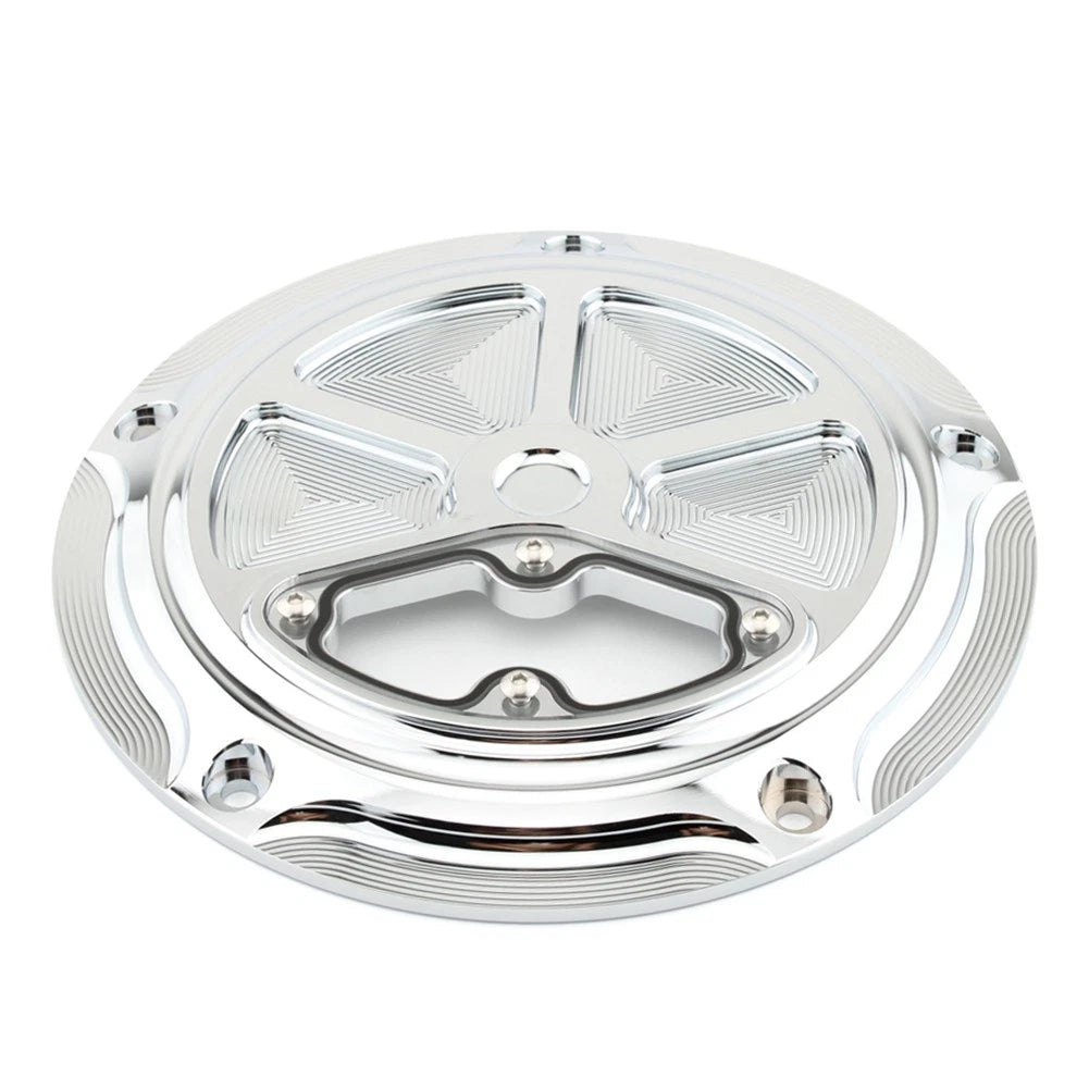 Chrome Derby Cover for Harley Road Glide, Road King, Electra Glide, Street Glide