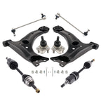 CV Axle Shaft + Front Lower Control Arms for Toyota Corolla (2003–2008)
