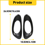 Set of 2 Door Handle Bezel Trim for Chevrolet Trailblazer (2002â2009)