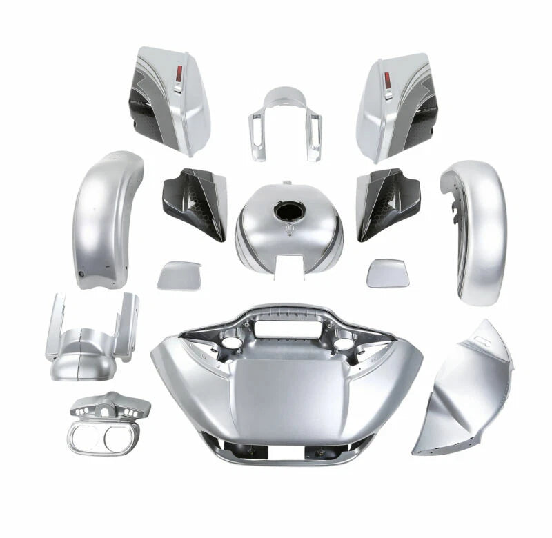 Fairings Bodywork Kit for Harley Road Glide (2015–2022) Gunship Gray