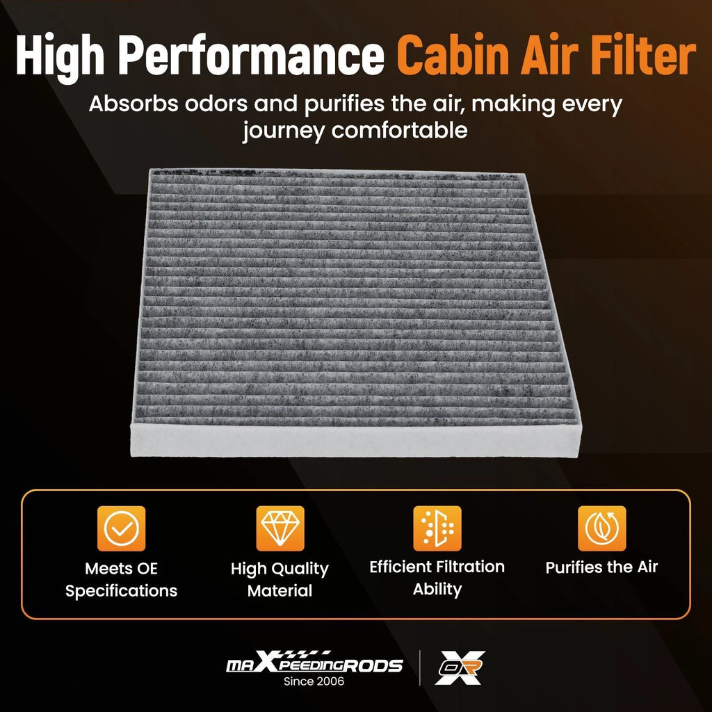 Activated Carbon Filter for Toyota Tacoma 2.7L (2005–2023) AF1164 C35644 CF10374