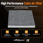 Activated Carbon Filter for Toyota Tacoma 2.7L (2005–2023) AF1164 C35644 CF10374