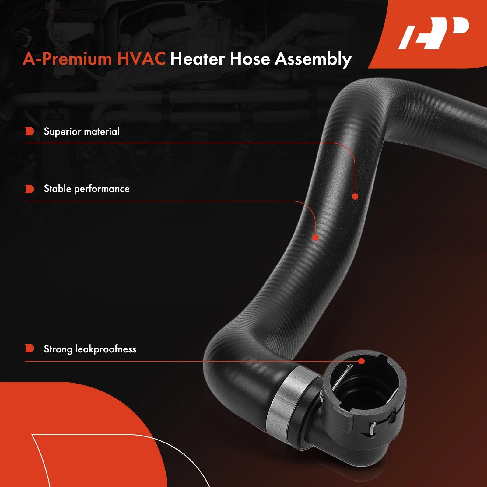 HVAC Heater Hose Assembly for Mercedes-Benz CLA250 GLA250 (2014–2019)