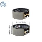 Set of 2 Electric Trailer Brake Assemblies for 12K-15K Axles (Self-Adjusting)