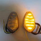 LED Turn Signal Indicator Mirror Block Base Plate for Yamaha YZF R6 (2003–2006)