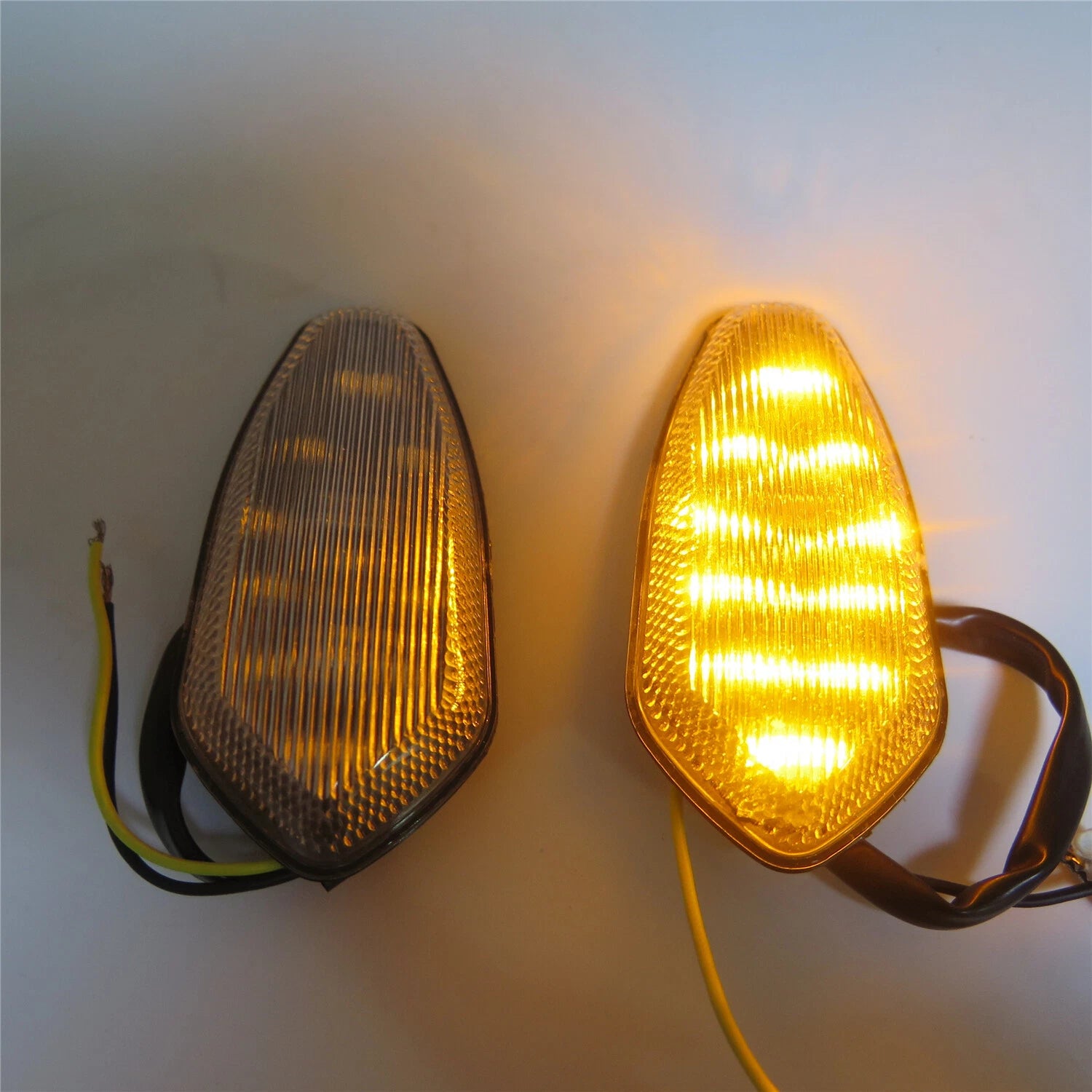 LED Turn Signal Indicator Mirror Block Base Plate for Yamaha YZF R6 (2003–2006)