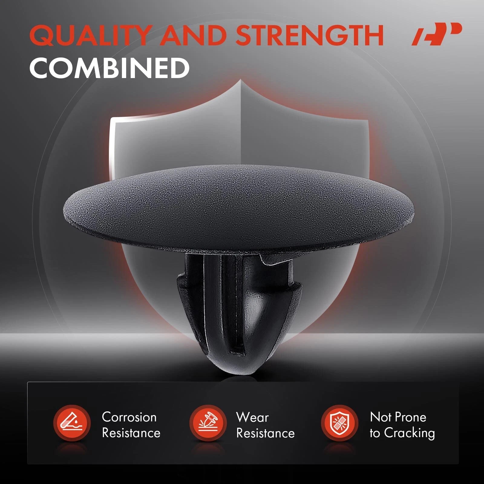 10mm Hood Insulation Retainer Clip for Toyota Lexus (2004â2024)