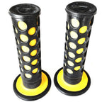 Valentino Engraved Yellow Grips for Yamaha FZR YZF600 (1990–1999)