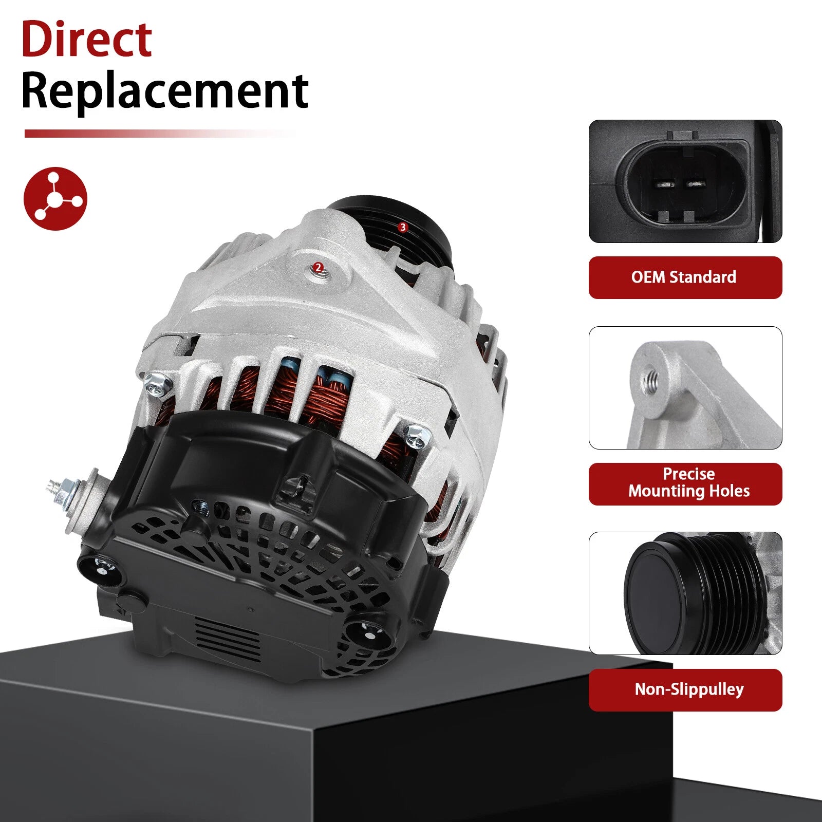 Alternator for Toyota Corolla (2014-2018) 1.8L Auto