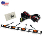 Front Hood Grille Amber LED Lights Assembly for Toyota Tacoma (2012–2015)