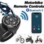 Wireless Bluetooth 5.3 Media Button Remote Controller for Motorcycle CR2023