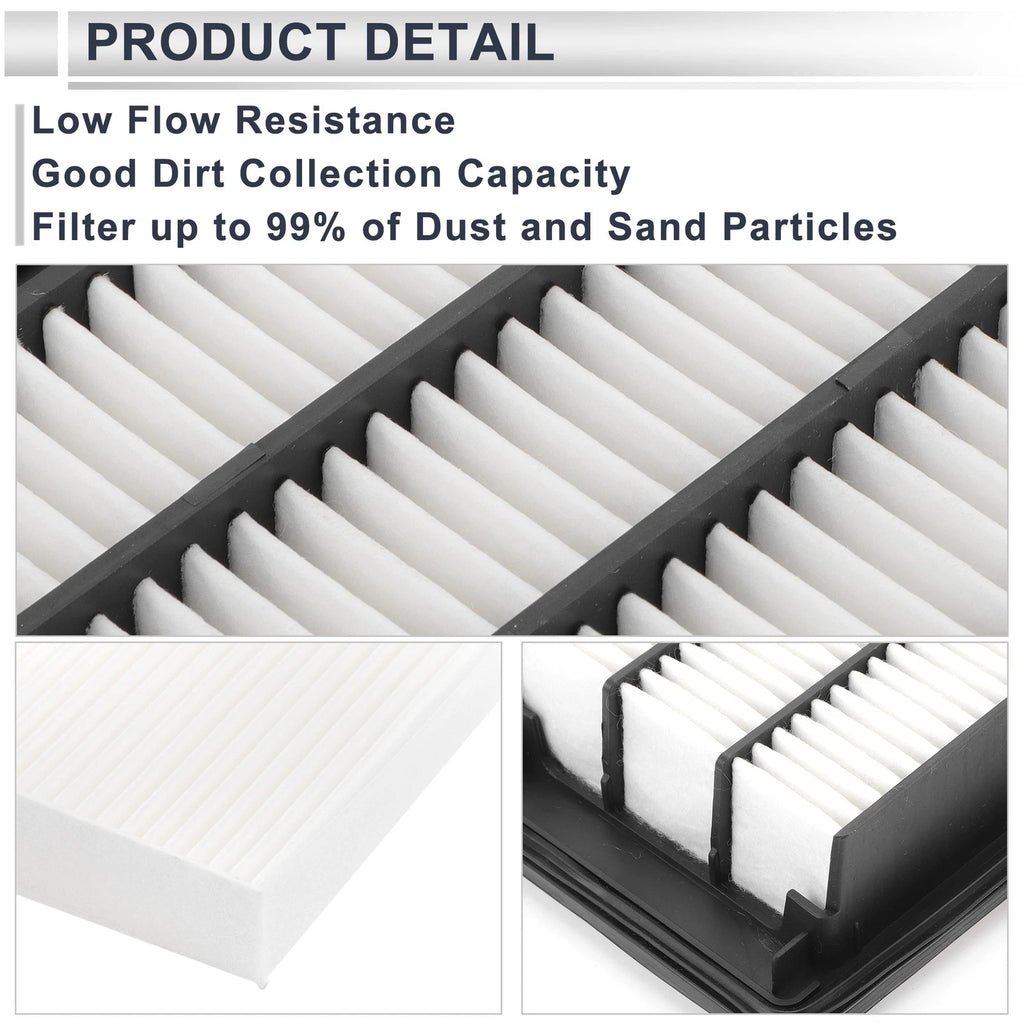 Engine Cabin Air Filter Combo for Honda CR-V 1.5L L4 (2017–2022)