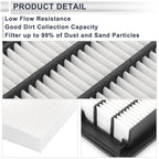 Engine Cabin Air Filter Combo for Honda CR-V 1.5L L4 (2017–2022)