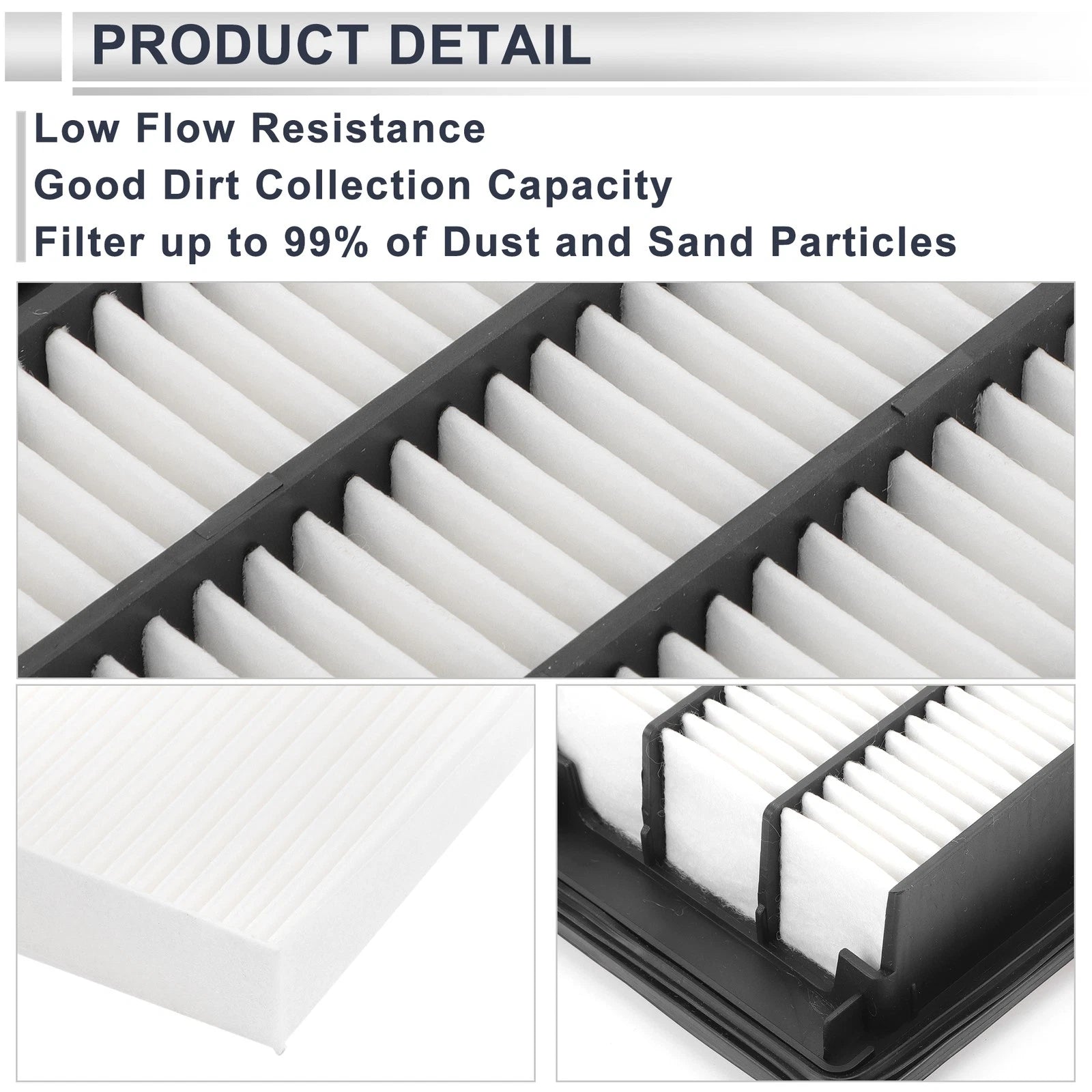 Engine Cabin Air Filter Combo for Honda CR-V 1.5L L4 (2017–2022)