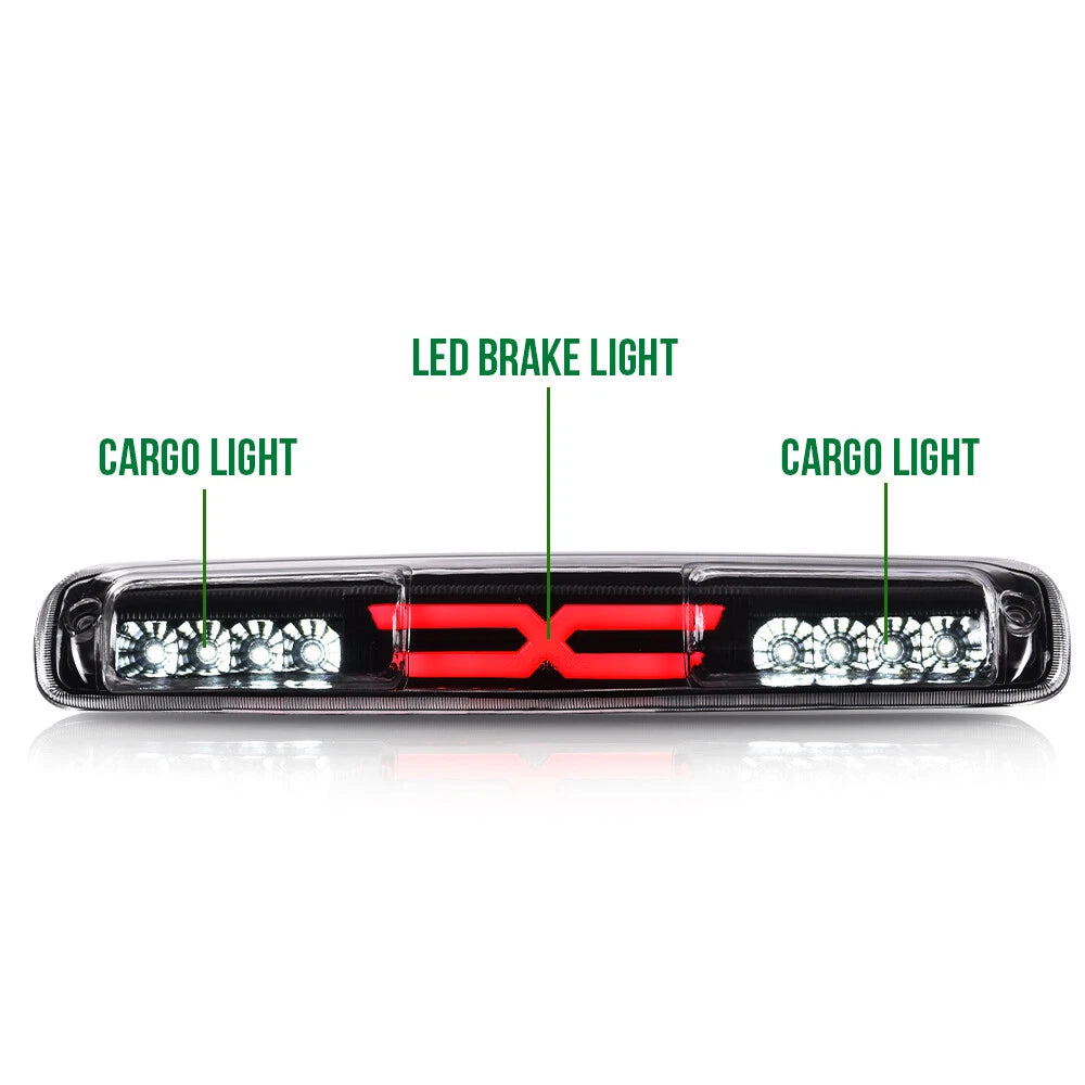 LED 3rd Brake Light Cargo Lamp for Silverado/Sierra 1500 2500 3500 (1999–2007)