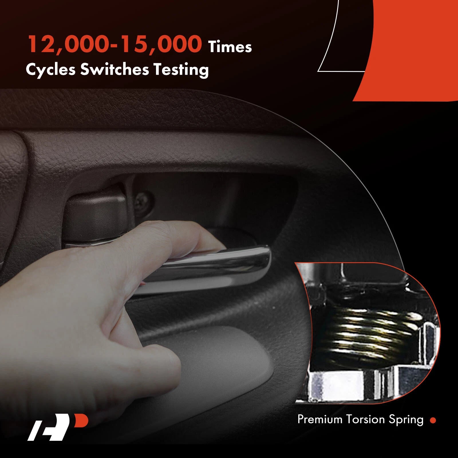Left Interior Door Handle with Black Housing for Toyota Avalon (2005–2010)
