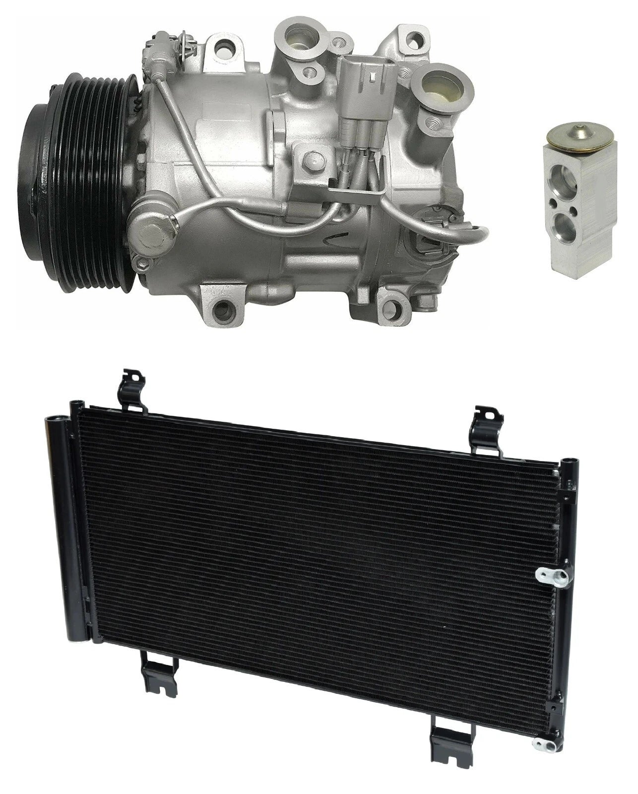 AC Compressor Kit With Condenser for Lexus IS350 3.5L (2011–2015)