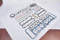 Engine Head Gasket Kit for Audi A4 A5 Q5 A6 A7 Q7 VW Touareg 3.0 TFSI (2009–2019)