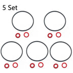 Set of 5 Carburetor Float Bowl Gasket Kit for Honda GX240 GX270 GX340 GX390