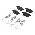 Set of 4 Brake Pads for Toyota Yaris (2014–2018)