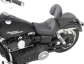 Saddlemen Dominator Pillion Pad for Motorcycle (Standard Reach, Black)