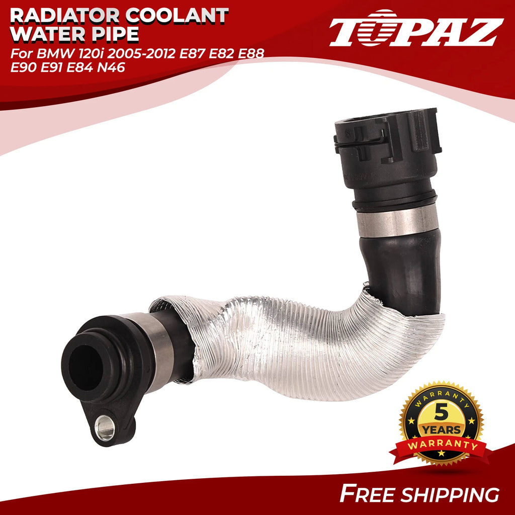 Radiator Coolant Water Pipe for BMW 120i (2005–2012)