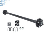 Trailer Axle 4 Lug 54" Hub Face Pitch with U-Bolt Kit for Trailer (2000)