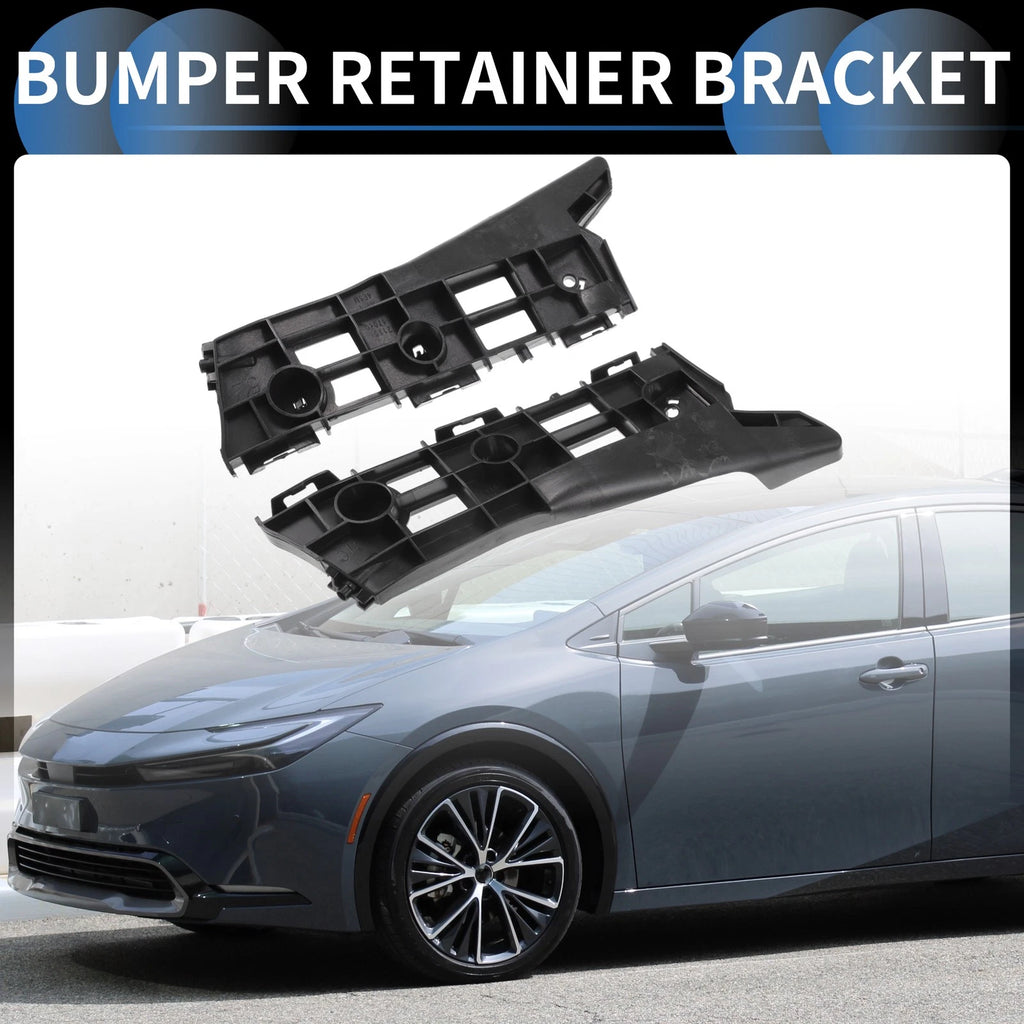 1 Pair Front Bumper Retainer Bracket No. 5211547020 for Toyota Prius (2010–2015)