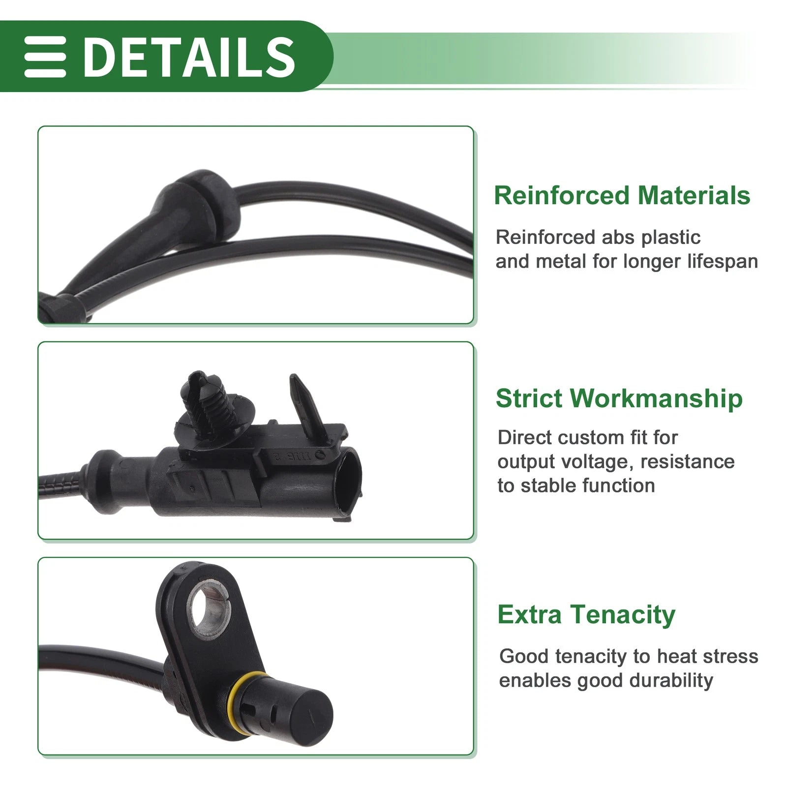 ABS Wheel Speed Sensor MR955037 for Mitsubishi Colt (2004–2012)
