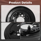 Set of 2 Wheel Brake Dust Shields for Subaru Forester (2014–2020) 26255AA061/26255AA071