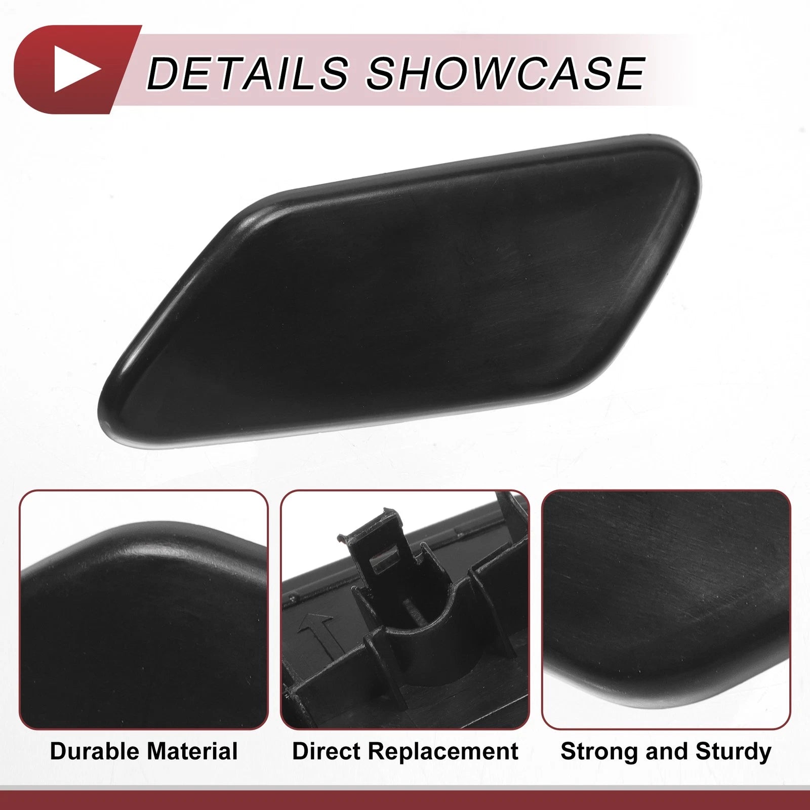 Front Left Washer Nozzle Cover Cap for Subaru XV Crosstrek (2018–2020)