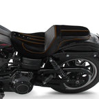 Driver Passenger Seat for Harley Wide Glide Street Bob Switchback (2006–2017)