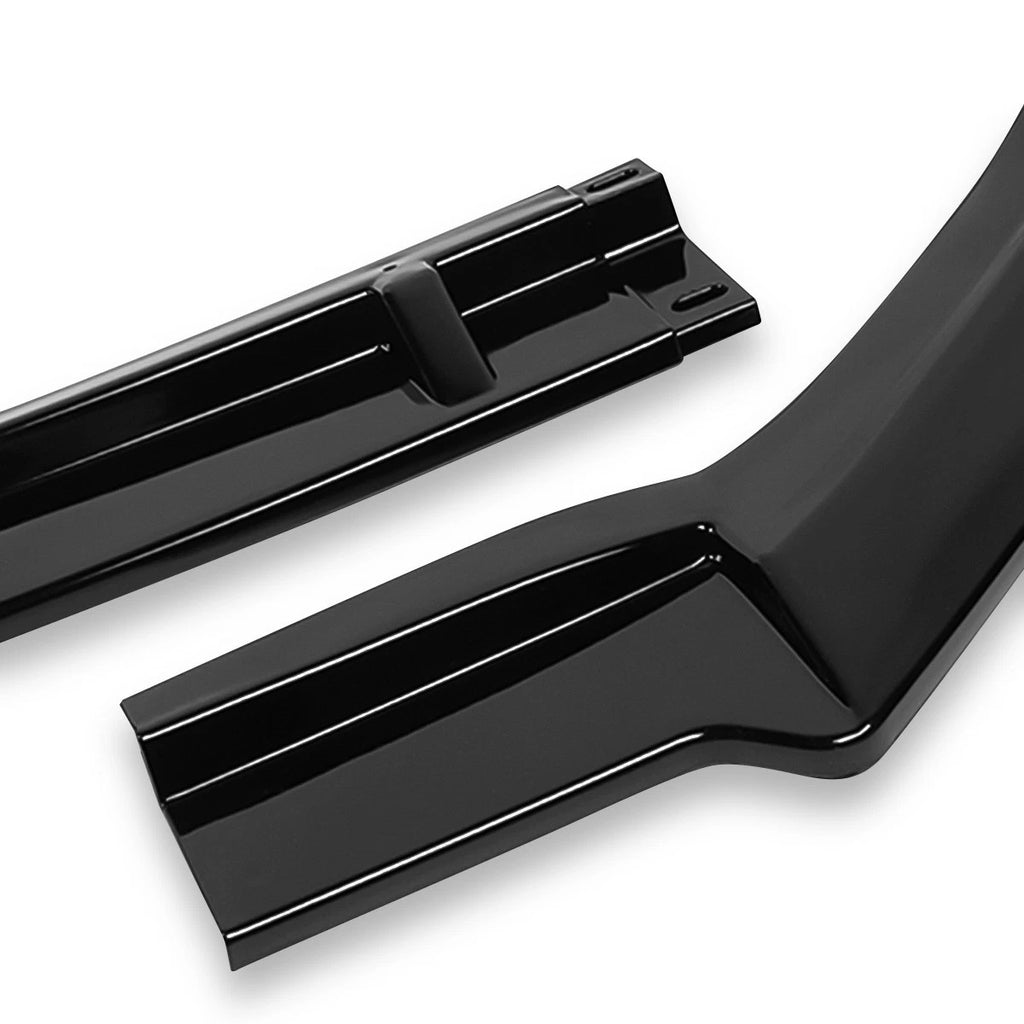 3Pcs Front Bumper Lip Splitter Diffuser for Sienna (2018–2020) Glossy Black