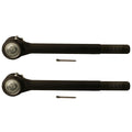2X Moog Front Inner Steering Tie Rod End Kit for Dodge D250 D350 (1989–1993)