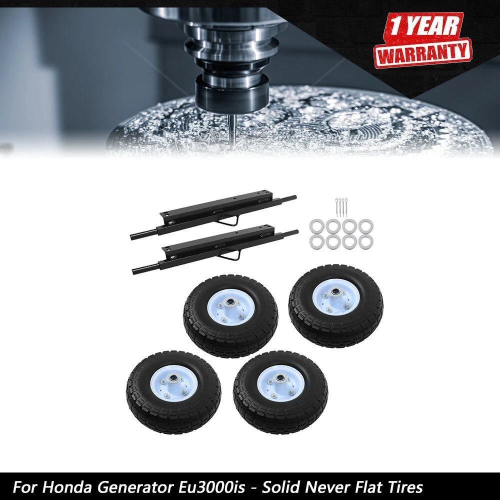 All Terrain Solid Never Flat Tire Kit for Honda Generator EU3000is (2003–2023)