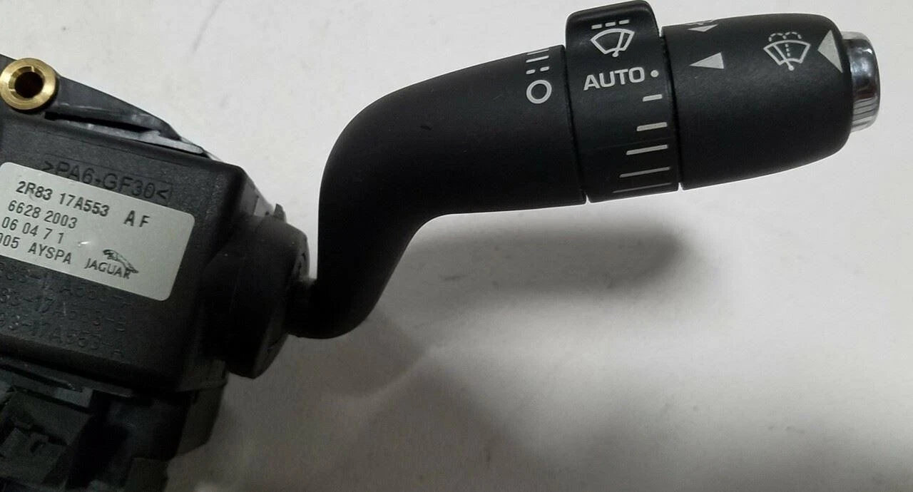 Steering Wheel Wiper Turn Switch Chrome for Jaguar S-Type (2003–2008)