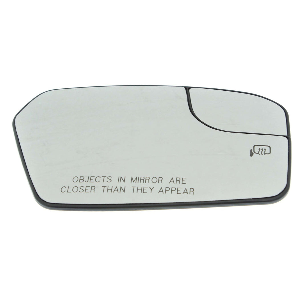 Passenger Side Mirror Glass for Ford Fusion (2011–2012)