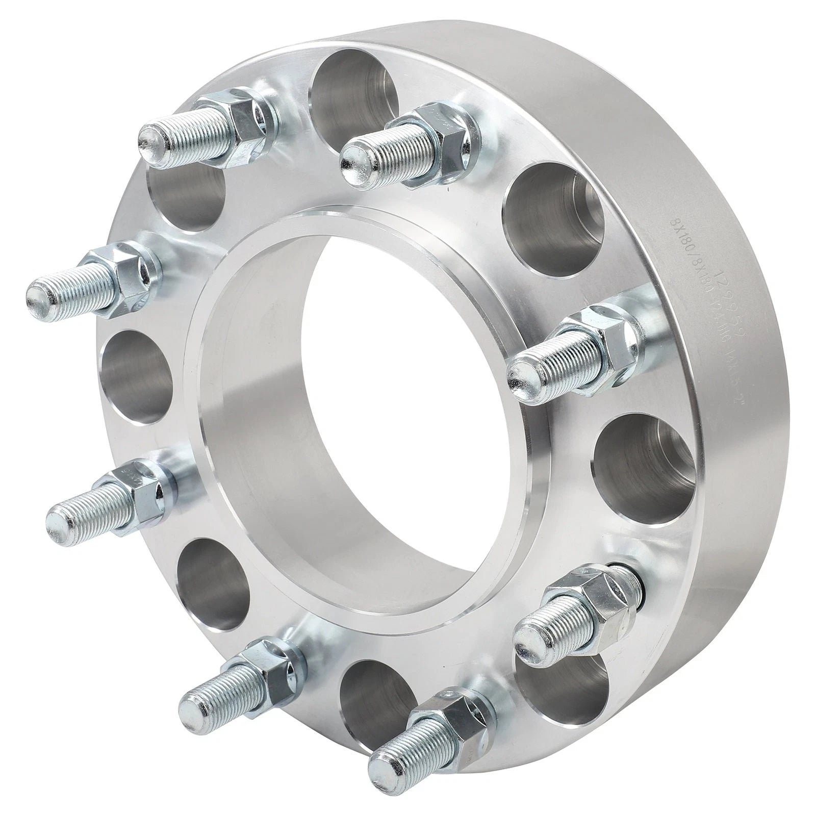 2X 8X180 Hub Centric Wheel Spacers M14x1.5 for Silverado 2500 HD (2011–2025)