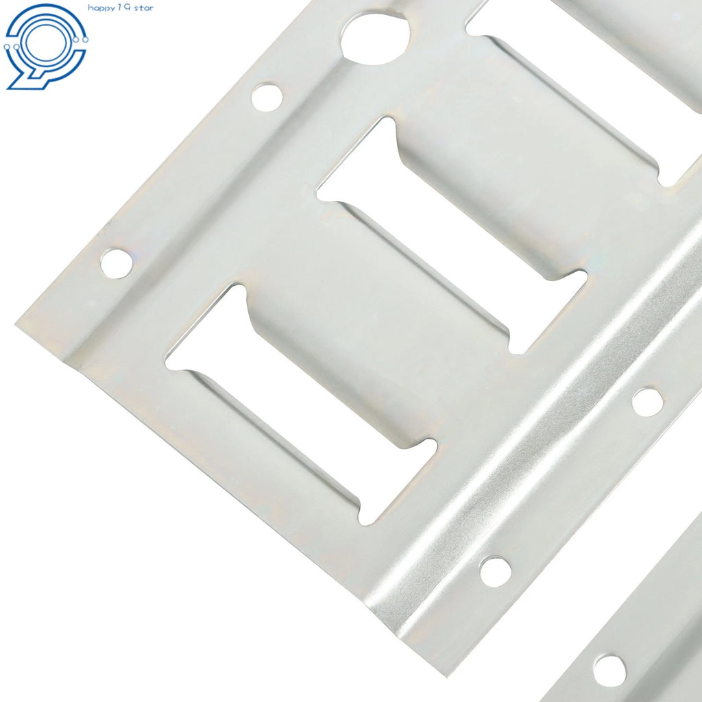 E Track Tie Down Rail Kit 8 Pack for Garages Trailers (2 FT)