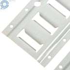 E Track Tie Down Rail Kit 8 Pack for Garages Trailers (2 FT)