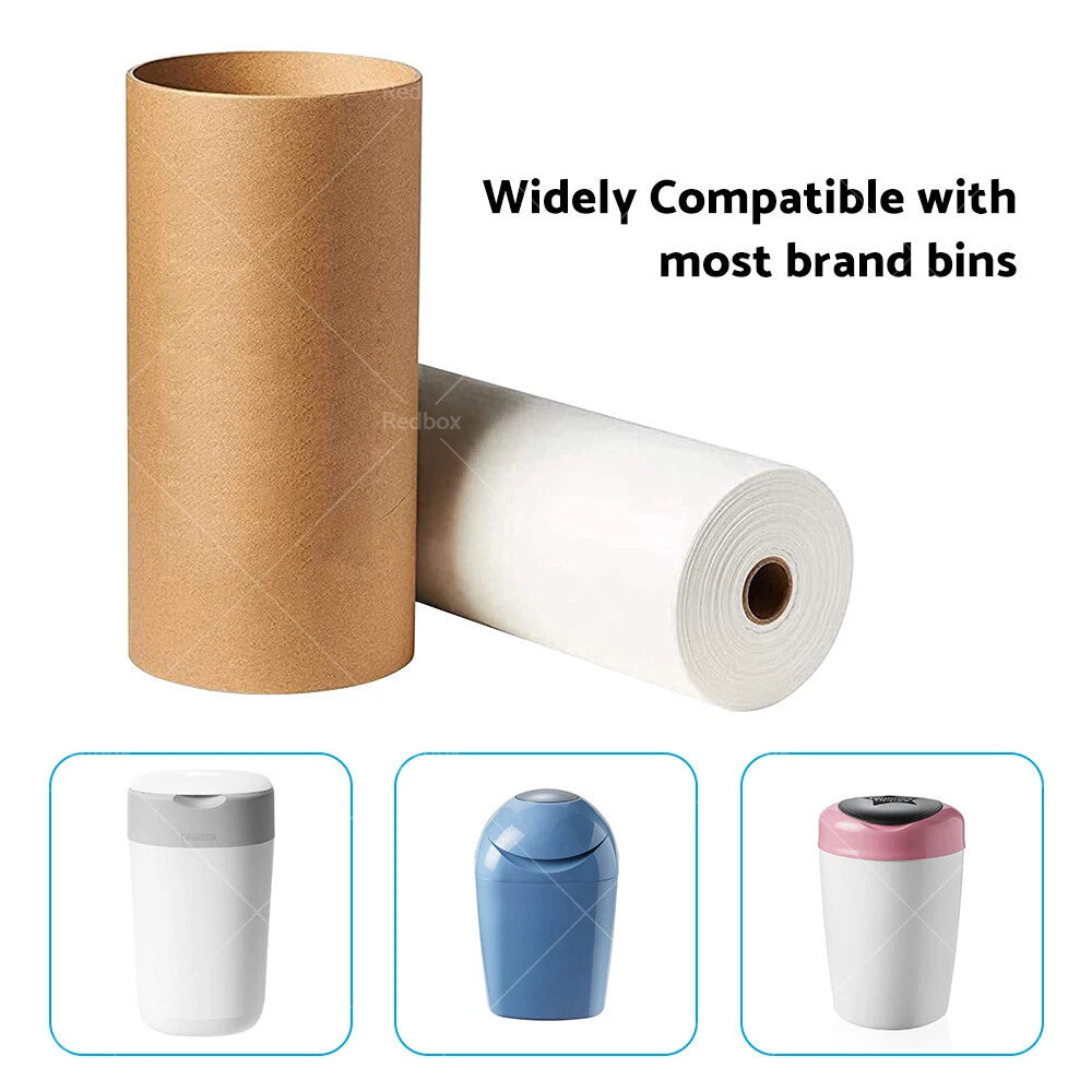 Nappy Bin Refill Kit for Tommee Tippee Sangenic (100m)