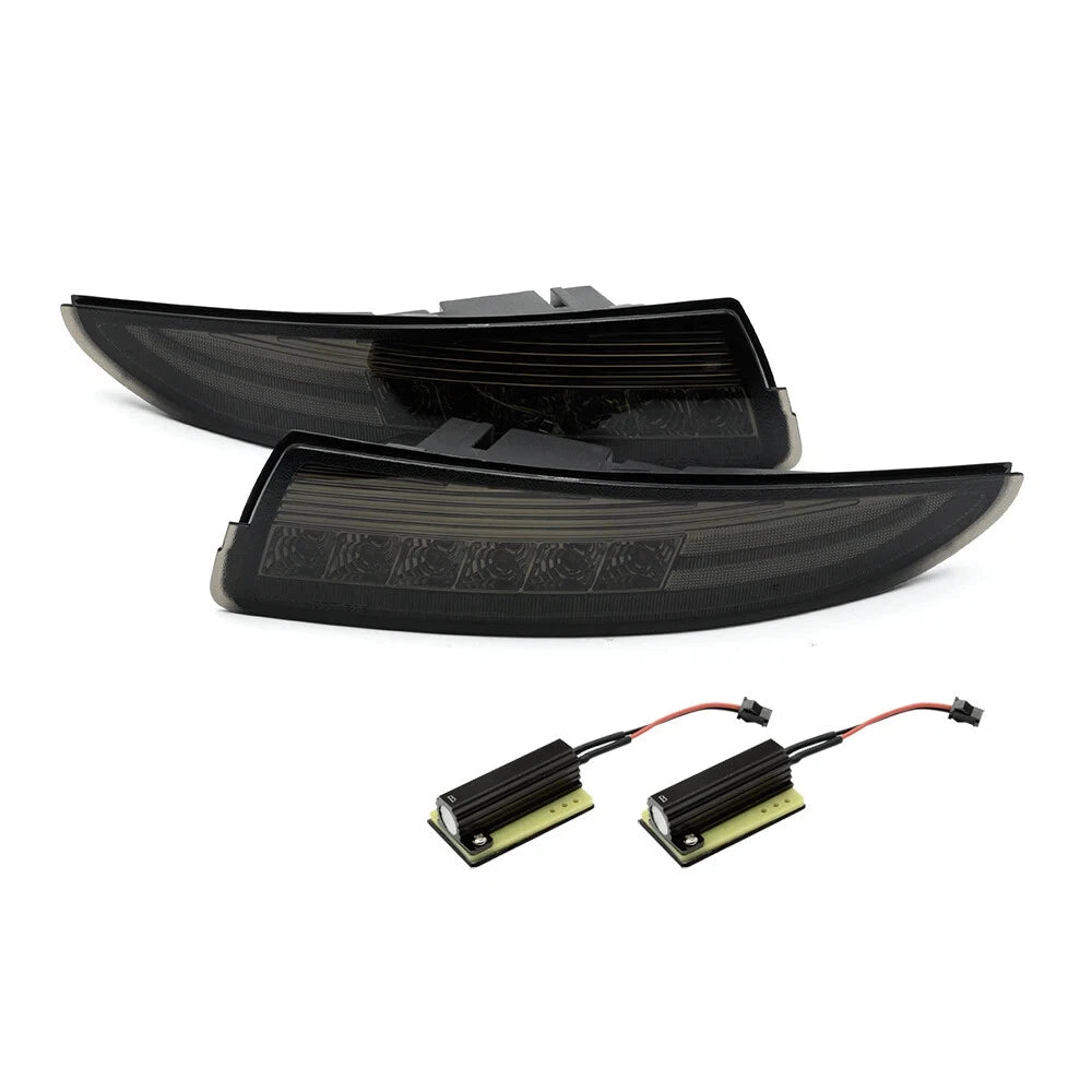 Front Sequential Turn Signal Light LED Smoked Lens for Chevy Camaro (1993–2002)