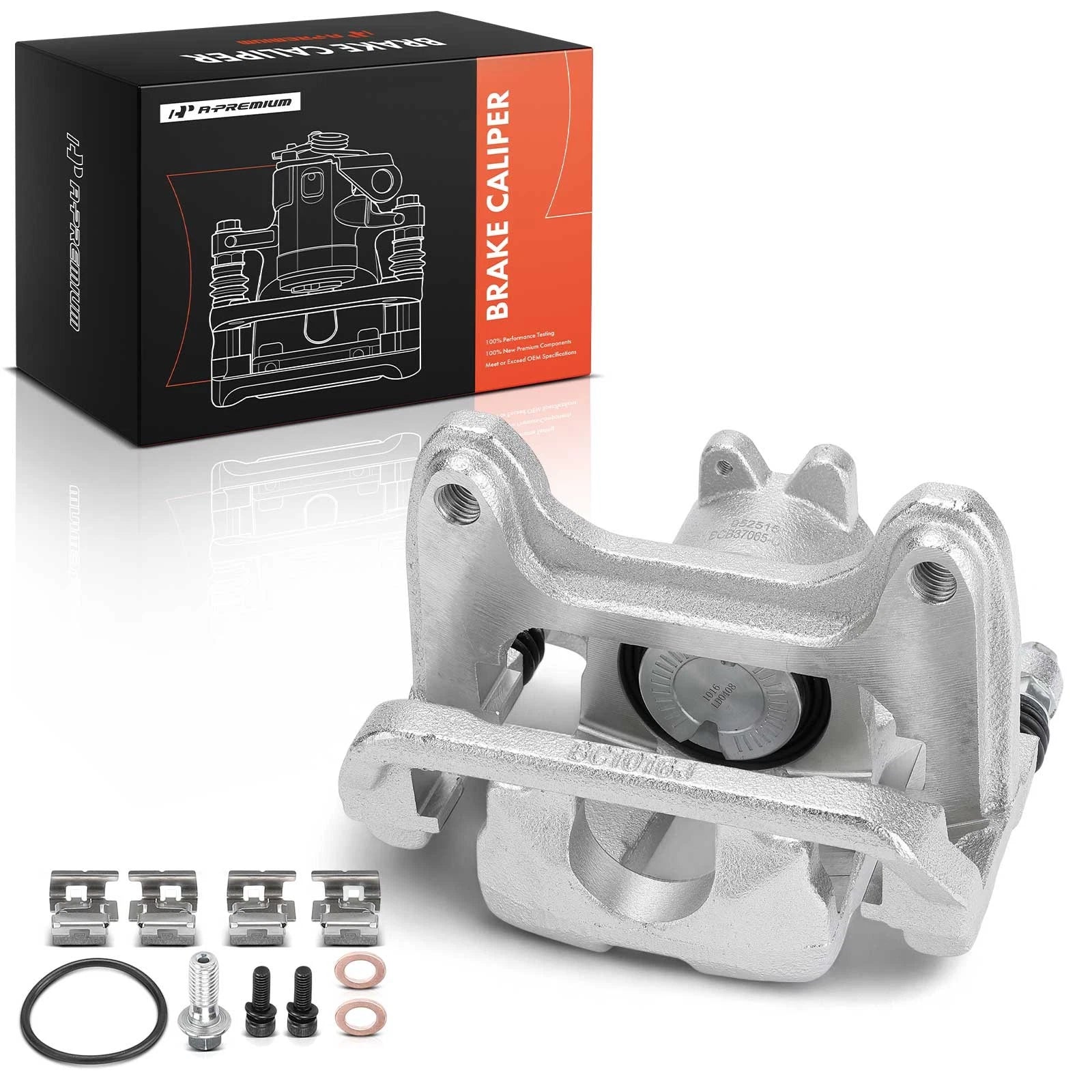 Rear Left Brake Caliper with Bracket for Chevrolet Silverado Colorado (2004–2012)