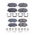 PowerStop 2X Front Rear Euro Carbon Fiber Ceramic Brake Pads Kit for Optima
