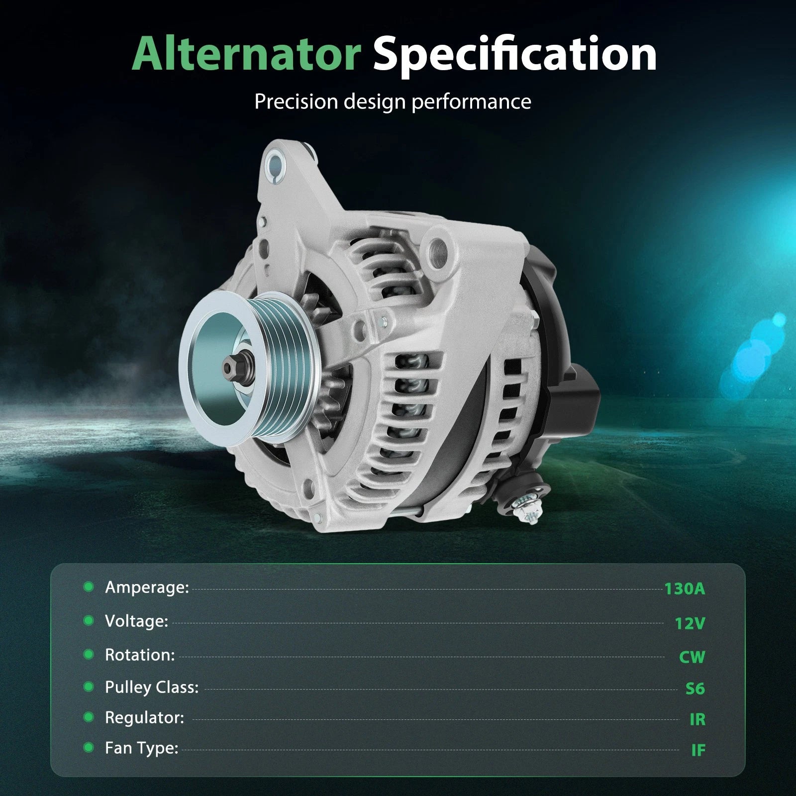 Alternator for Toyota Sequoia Tundra 4.7L V8 (2003–2009)
