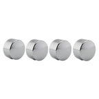 4 x CNC Billet Head Bolt Cover Caps for Triumph T120 Thruxton Scrambler (2016-2023)