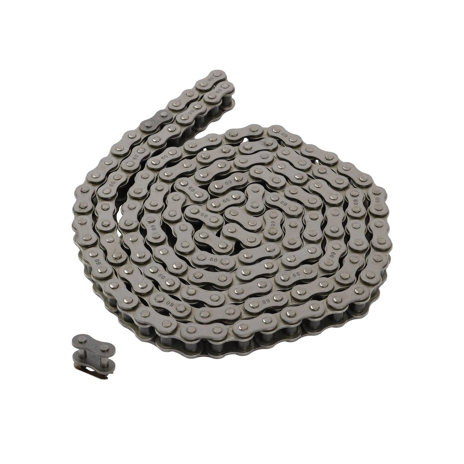 10 Feet Heavy Duty Roller Chain with 2 Connecting Links for Automotive Use