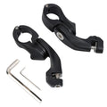 1-1/4" Short Angled Adjustable Highway Pegs for Harley Softail (Fit 1984–2023)